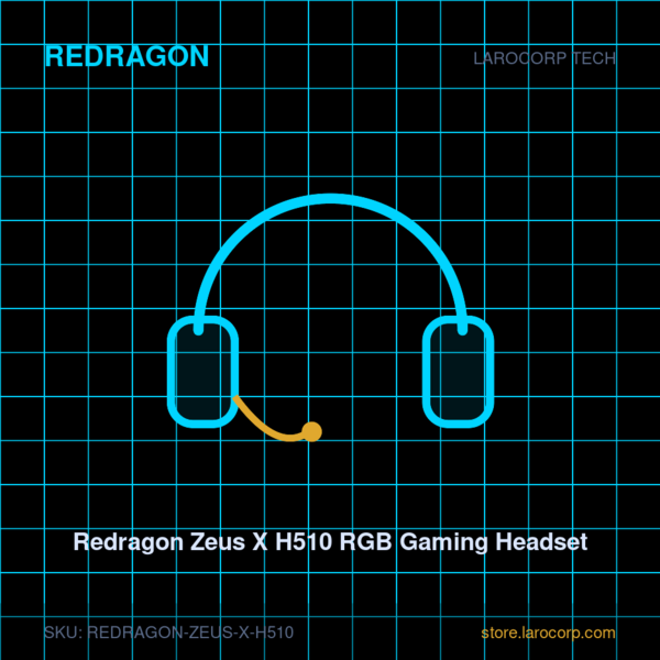 Redragon Zeus X H510 RGB Gaming Headset