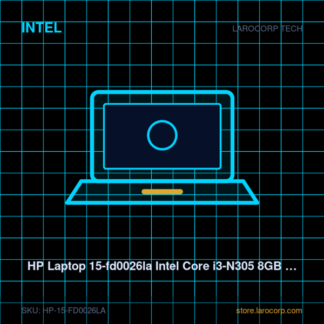 HP Laptop 15-fd0026la Intel Core i3-N305 8GB 256GB SSD 15.6"