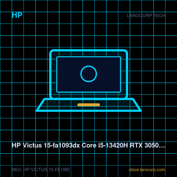 HP Victus 15-fa1093dx Core i5-13420H RTX 3050 16GB 512GB 15.6"