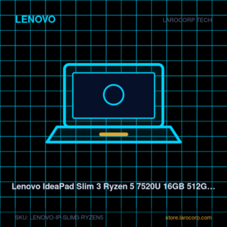 Lenovo IdeaPad Slim 3 Ryzen 5 7520U 16GB 512GB SSD 15.6"