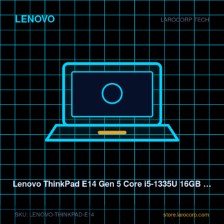 Lenovo ThinkPad E14 Gen 5 Core i5-1335U 16GB 512GB SSD 14"