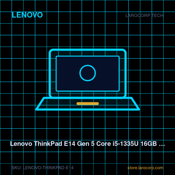 Lenovo ThinkPad E14 Gen 5 Core i5-1335U 16GB 512GB SSD 14"