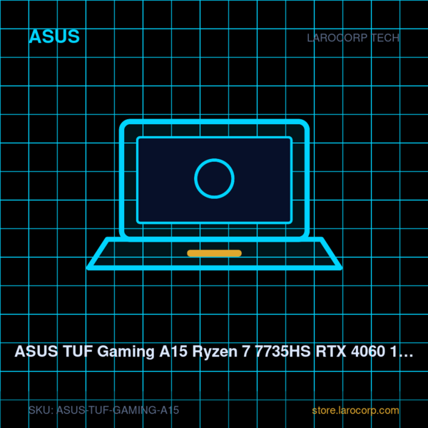 ASUS TUF Gaming A15 Ryzen 7 7735HS RTX 4060 16GB 512GB 15.6" 144Hz