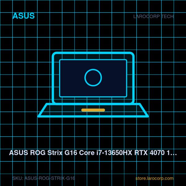 ASUS ROG Strix G16 Core i7-13650HX RTX 4070 16GB 1TB 16" 165Hz