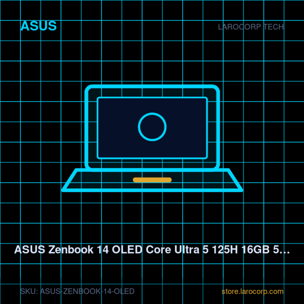 ASUS Zenbook 14 OLED Core Ultra 5 125H 16GB 512GB SSD 14" OLED