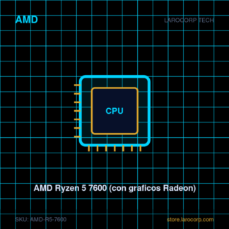 AMD Ryzen 5 7600 (con graficos Radeon)