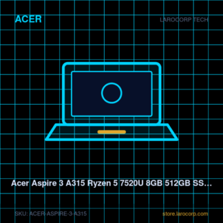 Acer Aspire 3 A315 Ryzen 5 7520U 8GB 512GB SSD 15.6"