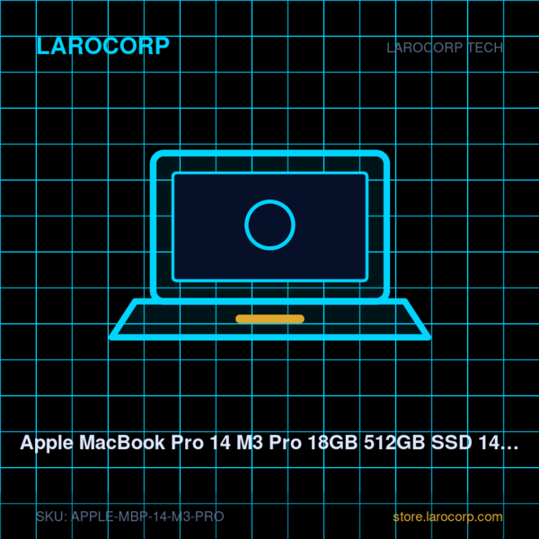 Apple MacBook Pro 14 M3 Pro 18GB 512GB SSD 14.2" Liquid Retina XDR