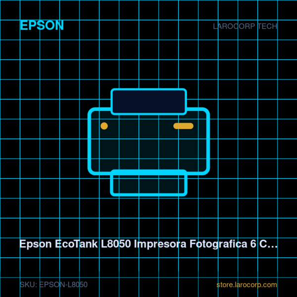 Epson EcoTank L8050 Impresora Fotografica 6 Colores WiFi