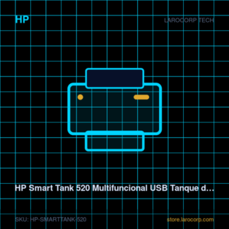HP Smart Tank 520 Multifuncional USB Tanque de Tinta