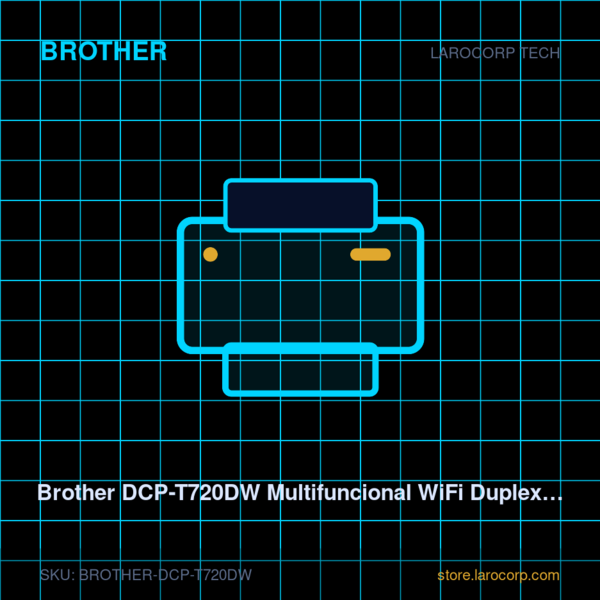 Brother DCP-T720DW Multifuncional WiFi Duplex Tanque