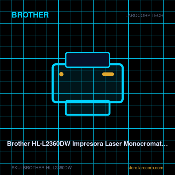 Brother HL-L2360DW Impresora Laser Monocromatica WiFi Duplex