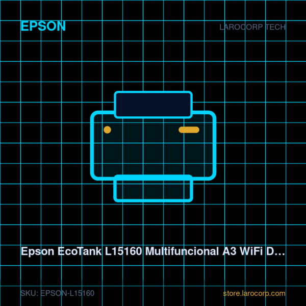 Epson EcoTank L15160 Multifuncional A3 WiFi Duplex