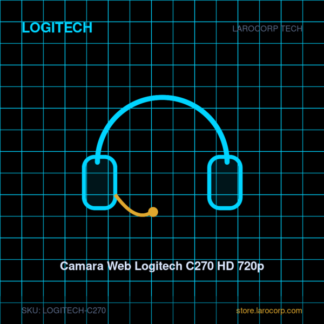 Camara Web Logitech C270 HD 720p