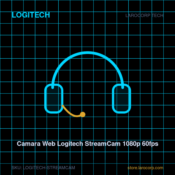 Camara Web Logitech StreamCam 1080p 60fps