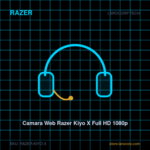 Camara Web Razer Kiyo X Full HD 1080p