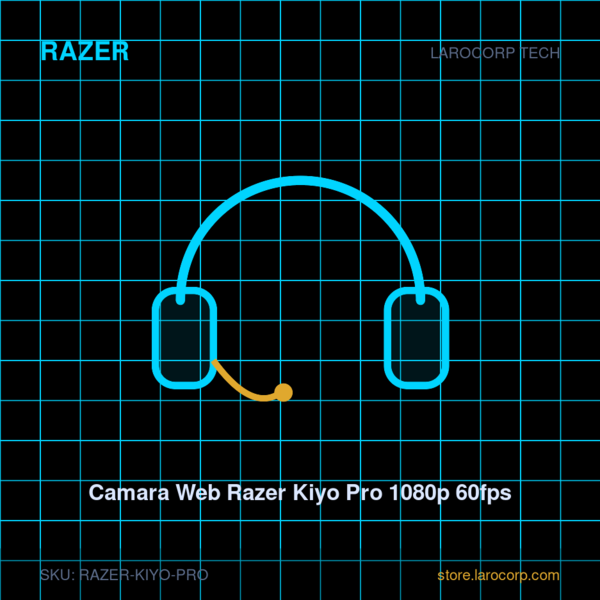 Camara Web Razer Kiyo Pro 1080p 60fps