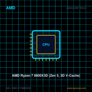 AMD Ryzen 7 9800X3D (Zen 5, 3D V-Cache)