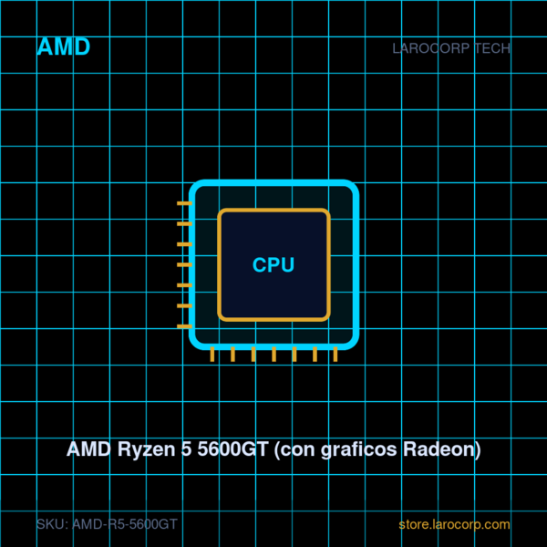 AMD Ryzen 5 5600GT (con graficos Radeon)