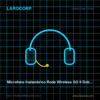 Microfono Inalambrico Rode Wireless GO II Doble