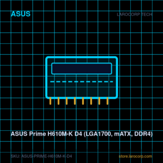 ASUS Prime H610M-K D4 (LGA1700, mATX, DDR4)