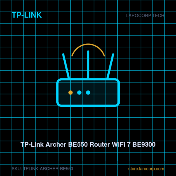 TP-Link Archer BE550 Router WiFi 7 BE9300
