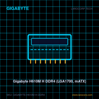 Gigabyte H610M H DDR4 (LGA1700, mATX)