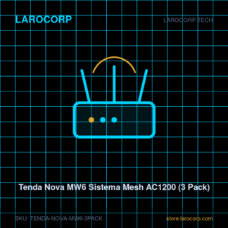 Tenda Nova MW6 Sistema Mesh AC1200 (3 Pack)