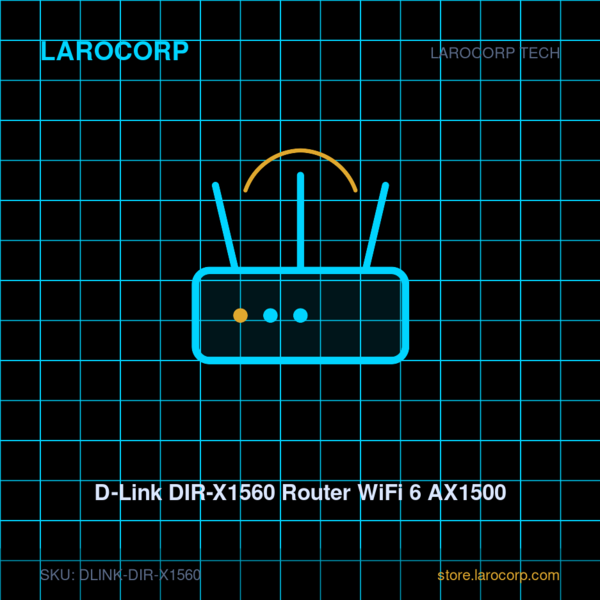 D-Link DIR-X1560 Router WiFi 6 AX1500