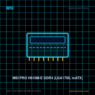MSI PRO H610M-E DDR4 (LGA1700, mATX)