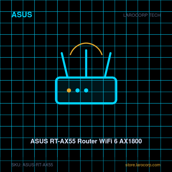 ASUS RT-AX55 Router WiFi 6 AX1800
