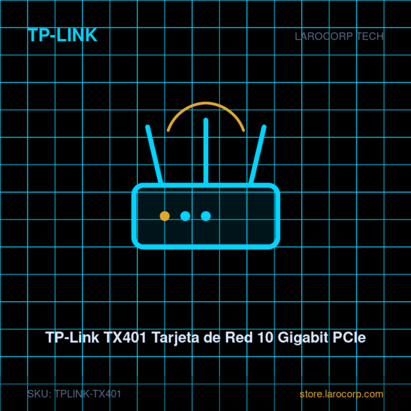 TP-Link TX401 Tarjeta de Red 10 Gigabit PCIe