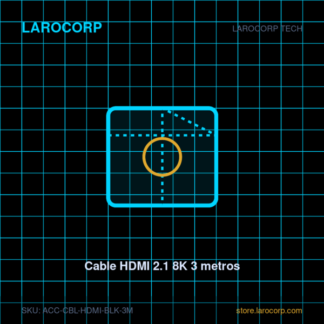 Cable HDMI 2.1 8K 3 metros