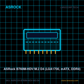 ASRock B760M-HDV/M.2 D4 (LGA1700, mATX, DDR4)