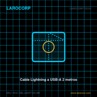 Cable Lightning a USB-A 2 metros