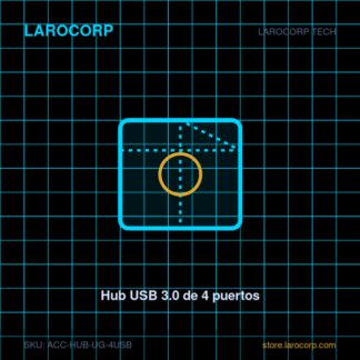 Hub USB 3.0 de 4 puertos