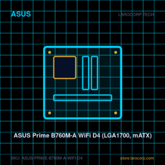 ASUS Prime B760M-A WiFi D4 (LGA1700, mATX)