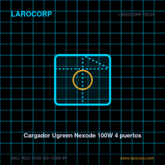 Cargador Ugreen Nexode 100W 4 puertos