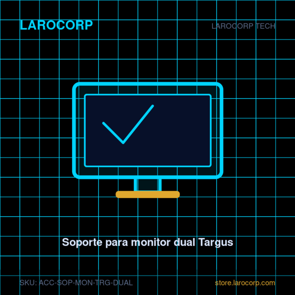 Soporte para monitor dual Targus