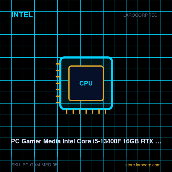 PC Gamer Media Intel Core i5-13400F 16GB RTX 4060 8GB