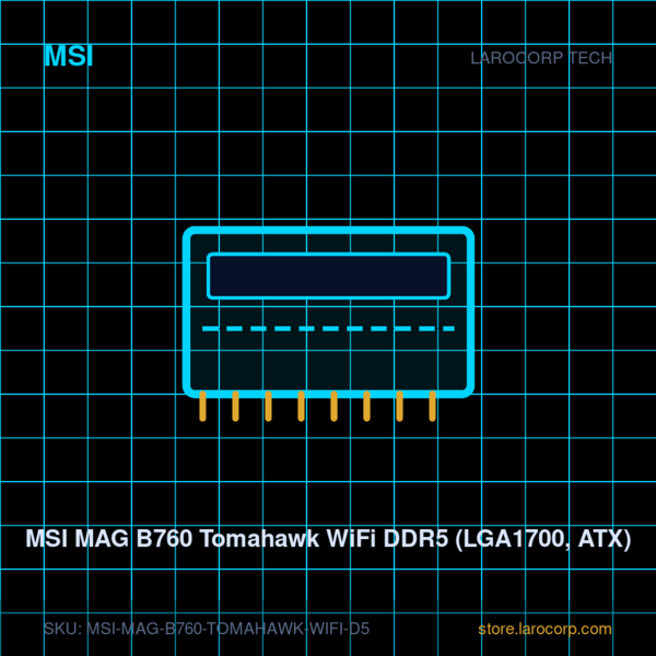 MSI MAG B760 Tomahawk WiFi DDR5 (LGA1700, ATX)