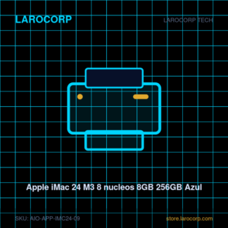 Apple iMac 24 M3 8 nucleos 8GB 256GB Azul