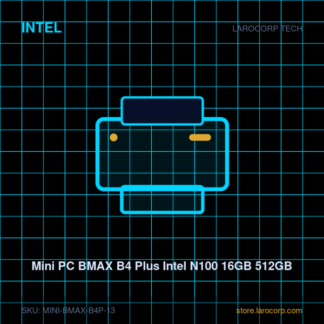 Mini PC BMAX B4 Plus Intel N100 16GB 512GB