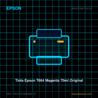 Tinta Epson T664 Magenta 70ml Original