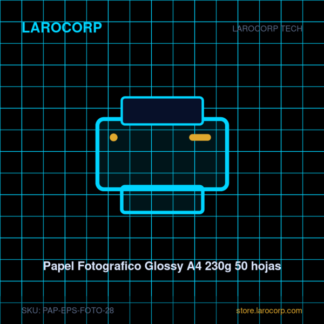 Papel Fotografico Glossy A4 230g 50 hojas