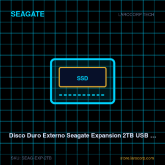 Disco Duro Externo Seagate Expansion 2TB USB 3.0