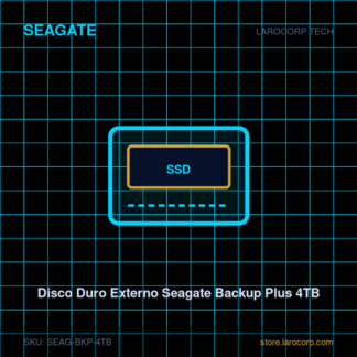 Disco Duro Externo Seagate Backup Plus 4TB