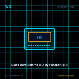 Disco Duro Externo WD My Passport 4TB