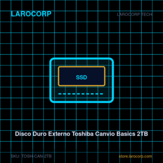 Disco Duro Externo Toshiba Canvio Basics 2TB