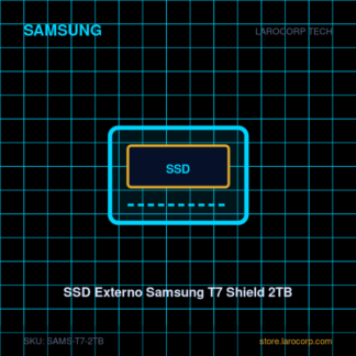 SSD Externo Samsung T7 Shield 2TB